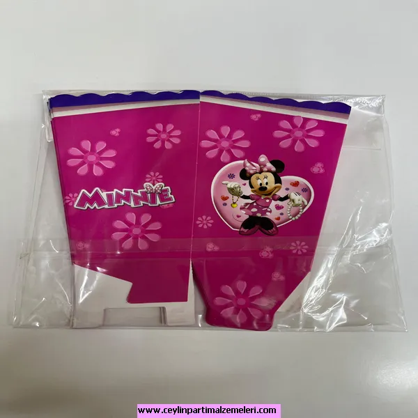 Minnie Mause Temalı Popcorn Kutusu